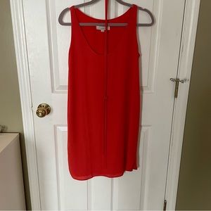 LOFT Orange Tank Dress